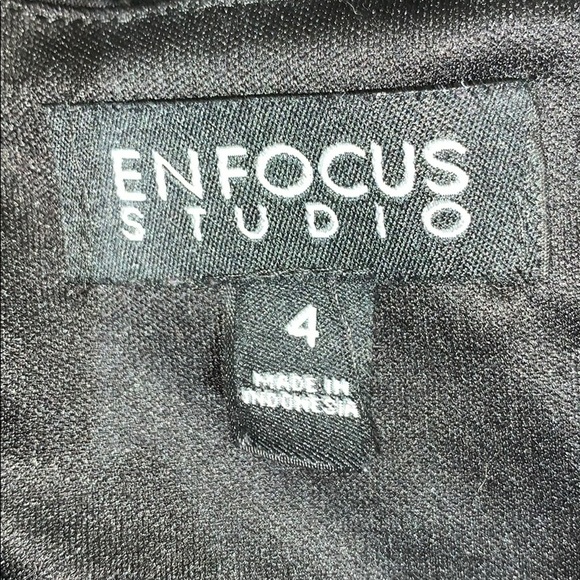 Black Ruffle Dress - Picture 8 of 8